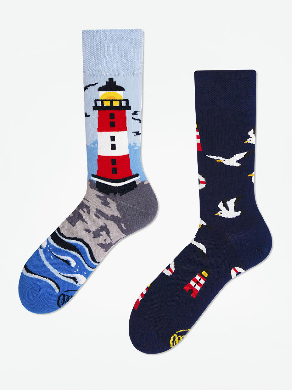 Șosete Many Mornings Nordic Lighthouse (navy/light blue)