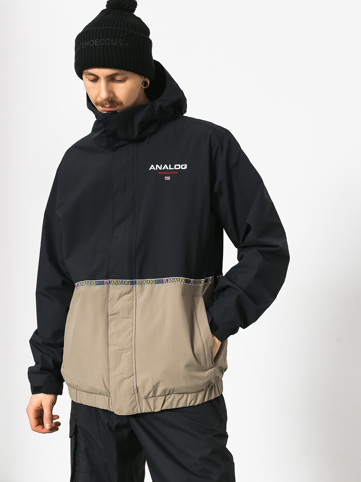 Pentru bărbați Geacă de snowboard Analog Blastt (trublk/twill)