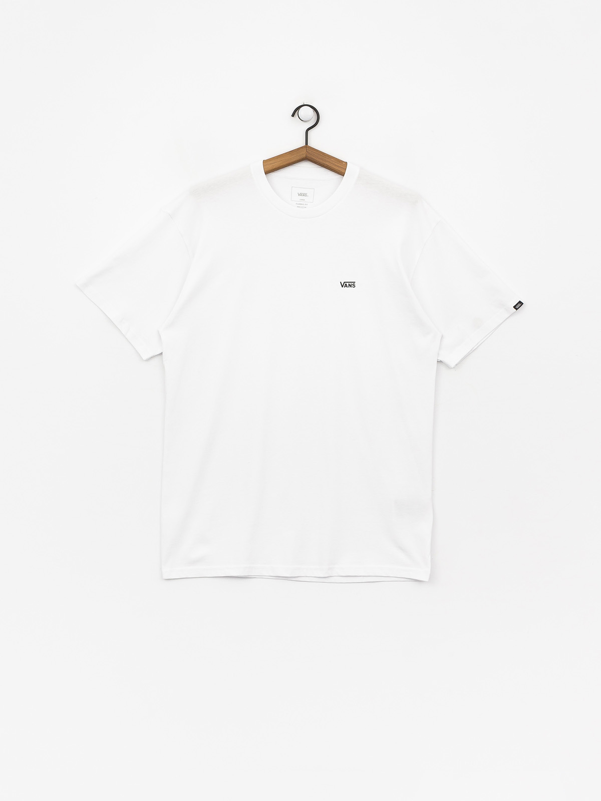 Tricou Vans Left Chest Logo (white/black)