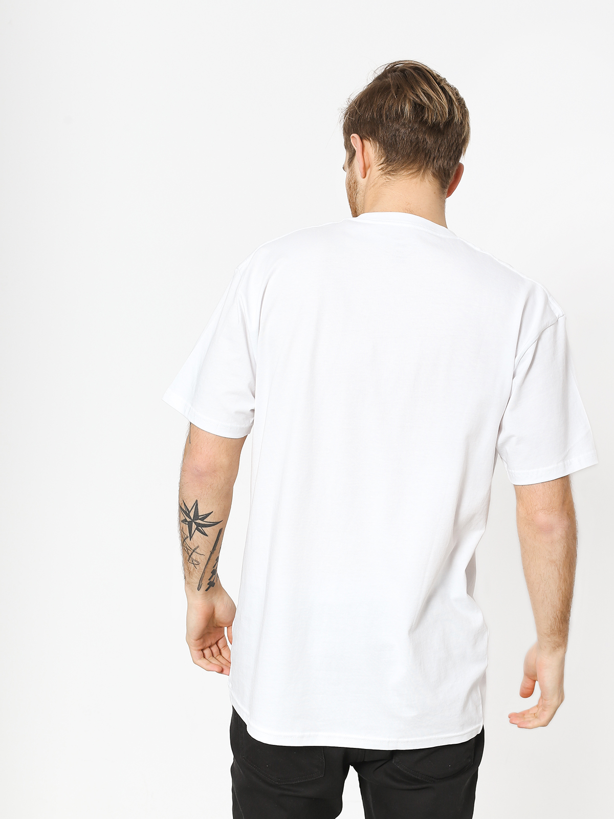 Tricou Vans Left Chest Logo (white/black)