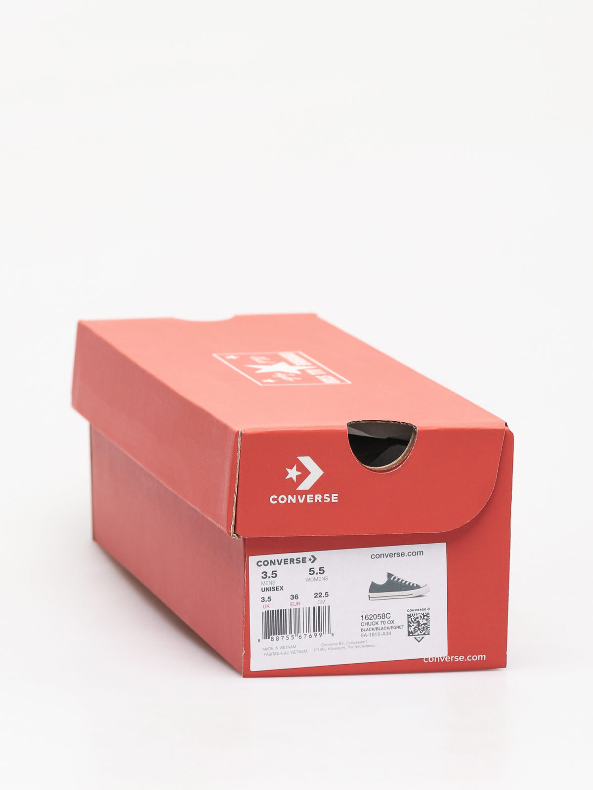 Teniși Converse Chuck 70 Ox (black/black/egret)