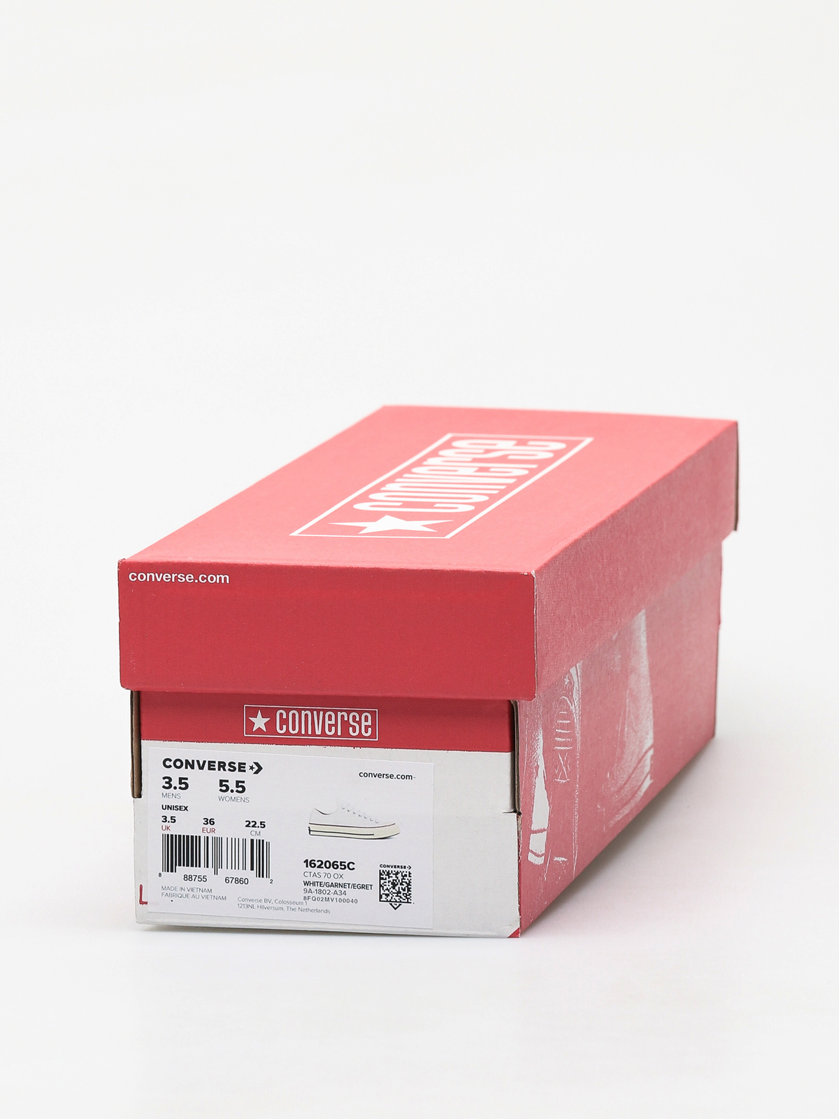 Teniși Converse Chuck 70 Ox (white/garnet/egret)