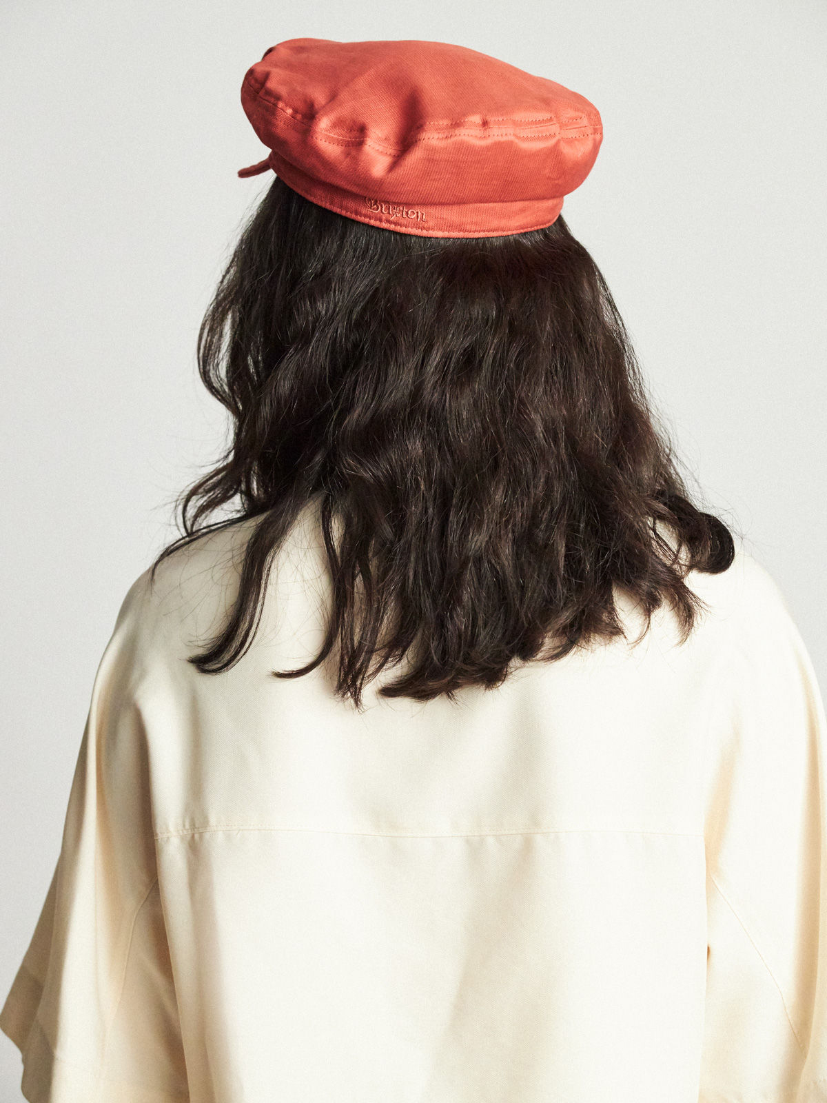 Pălărie cu cozoroc Brixton Fiddler Un W ZD Wmn (red clay)