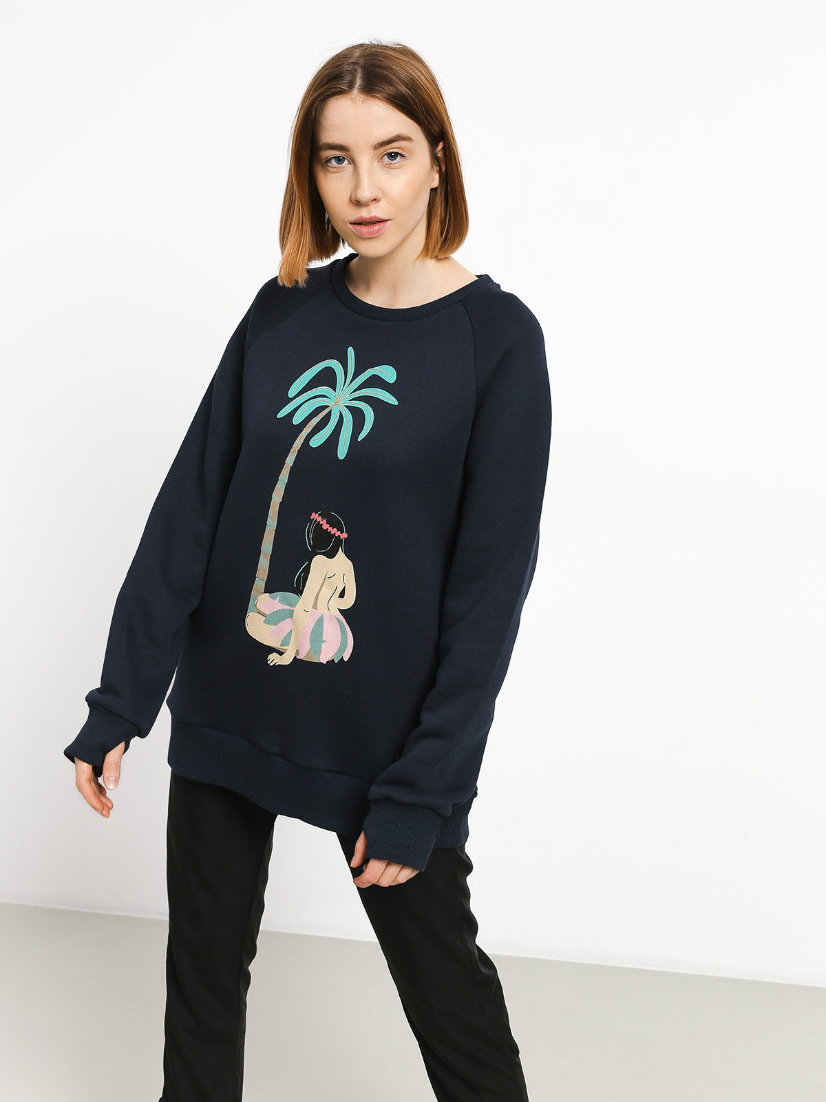 Hanorac Femi Stories Hula Wmn (nvy)