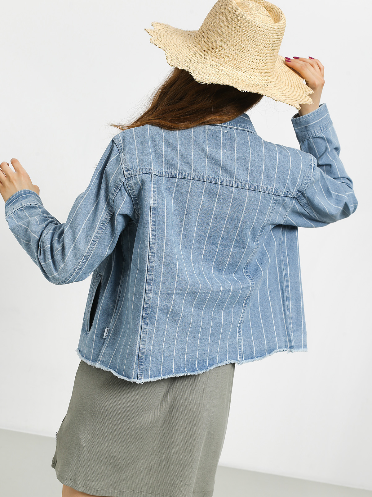Geacă RVCA Pause It Wmn (washed stripe)