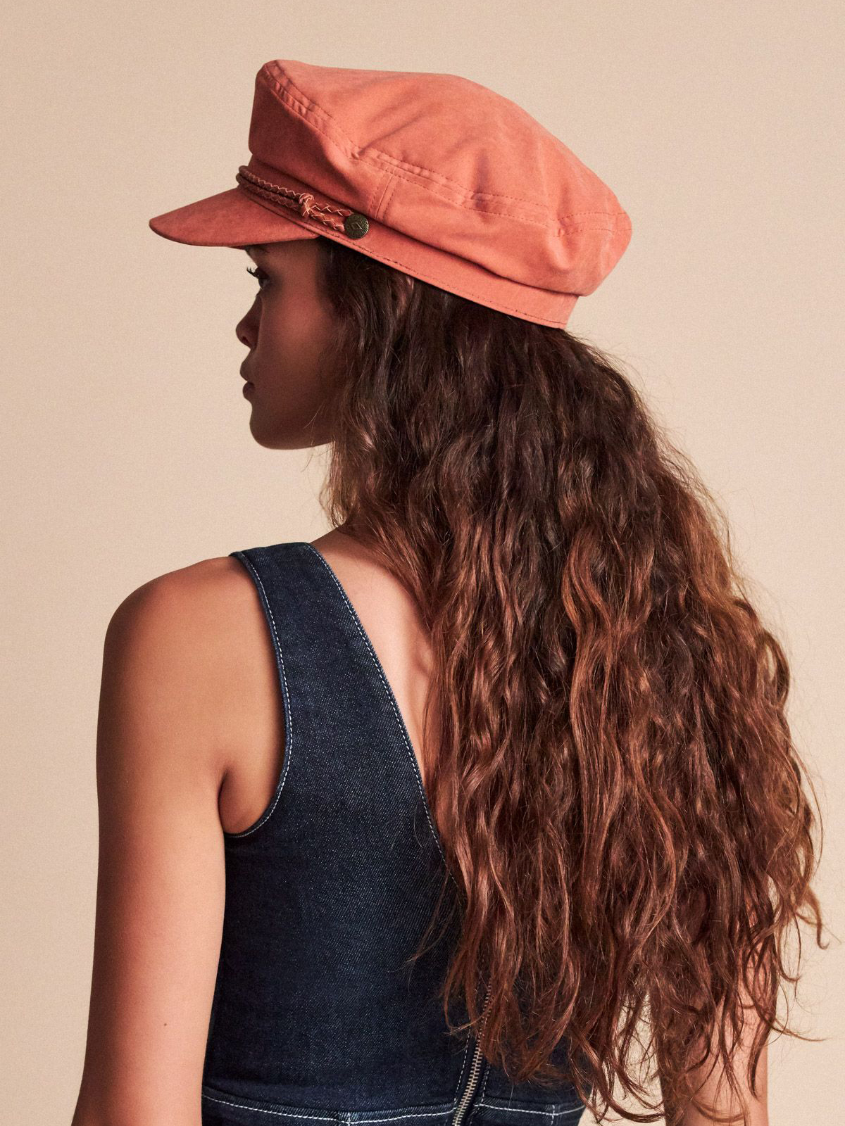 Pălărie cu cozoroc Brixton Ashland ZD Wmn (coral)