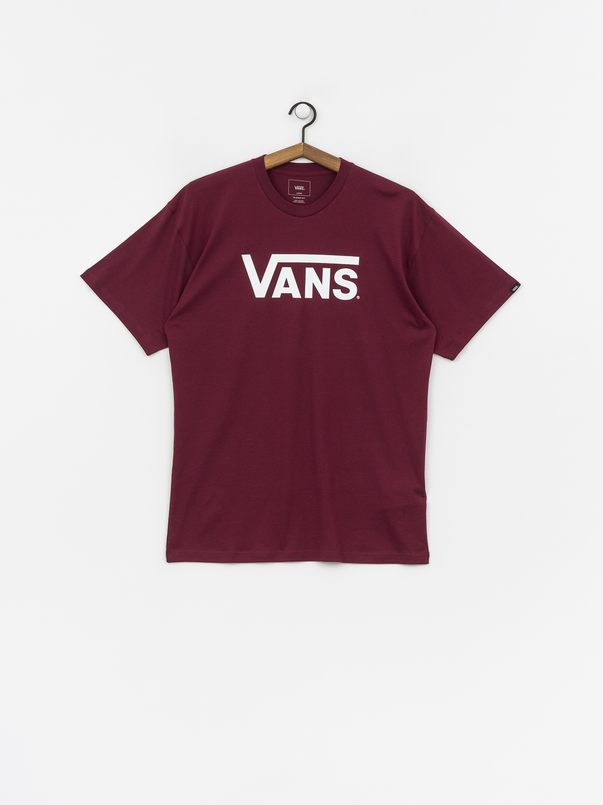 Tricou Vans Vans Classic (burgundy/white)