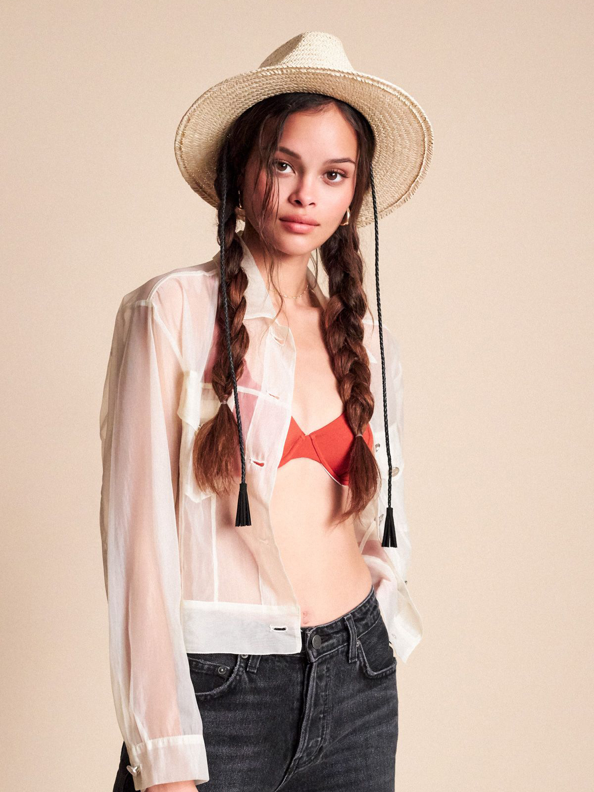 Pălărie Brixton Layover Fedora Wmn (light tan)