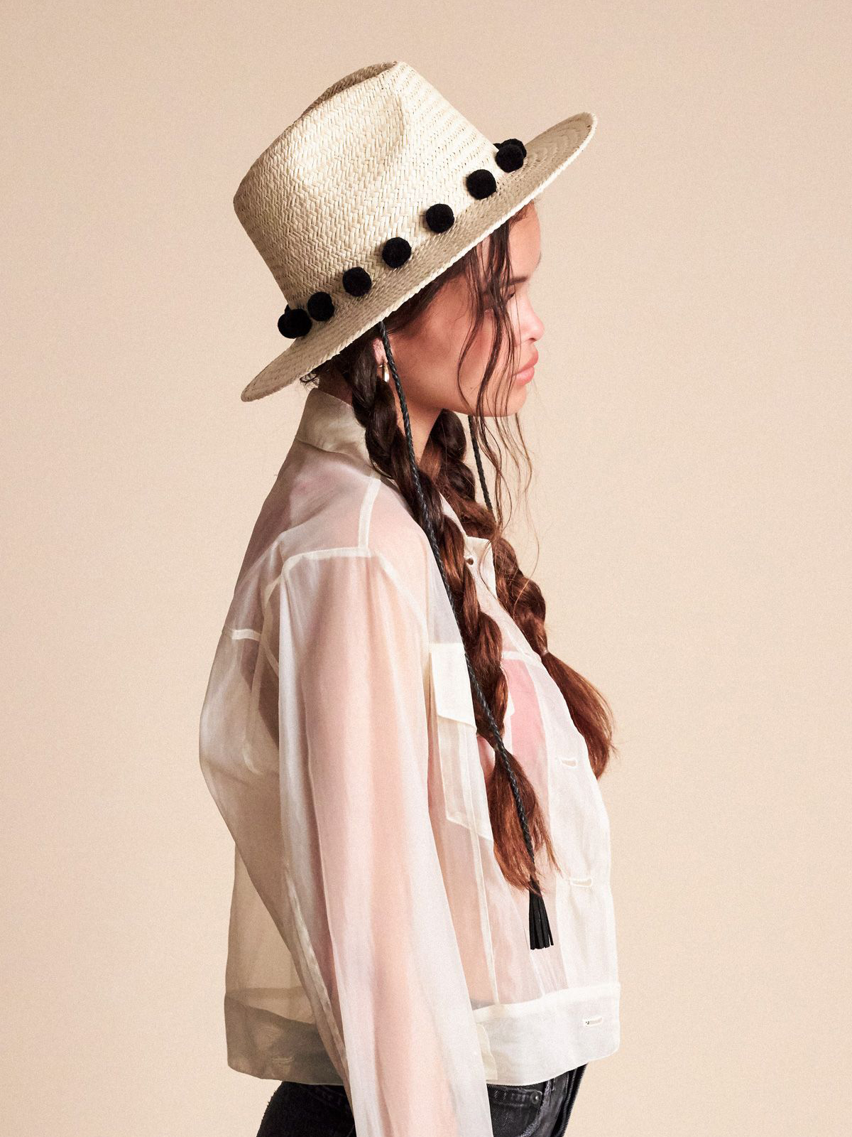 Pălărie Brixton Layover Fedora Wmn (light tan)