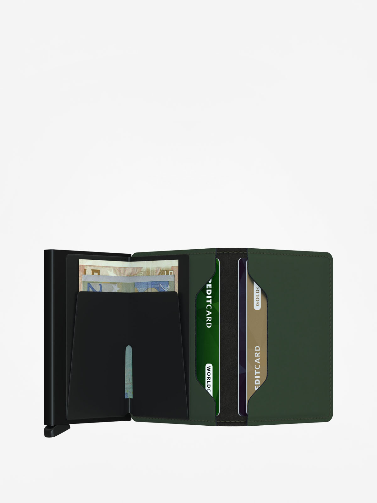 Portofel Secrid Slimwallet Matte (matte green)