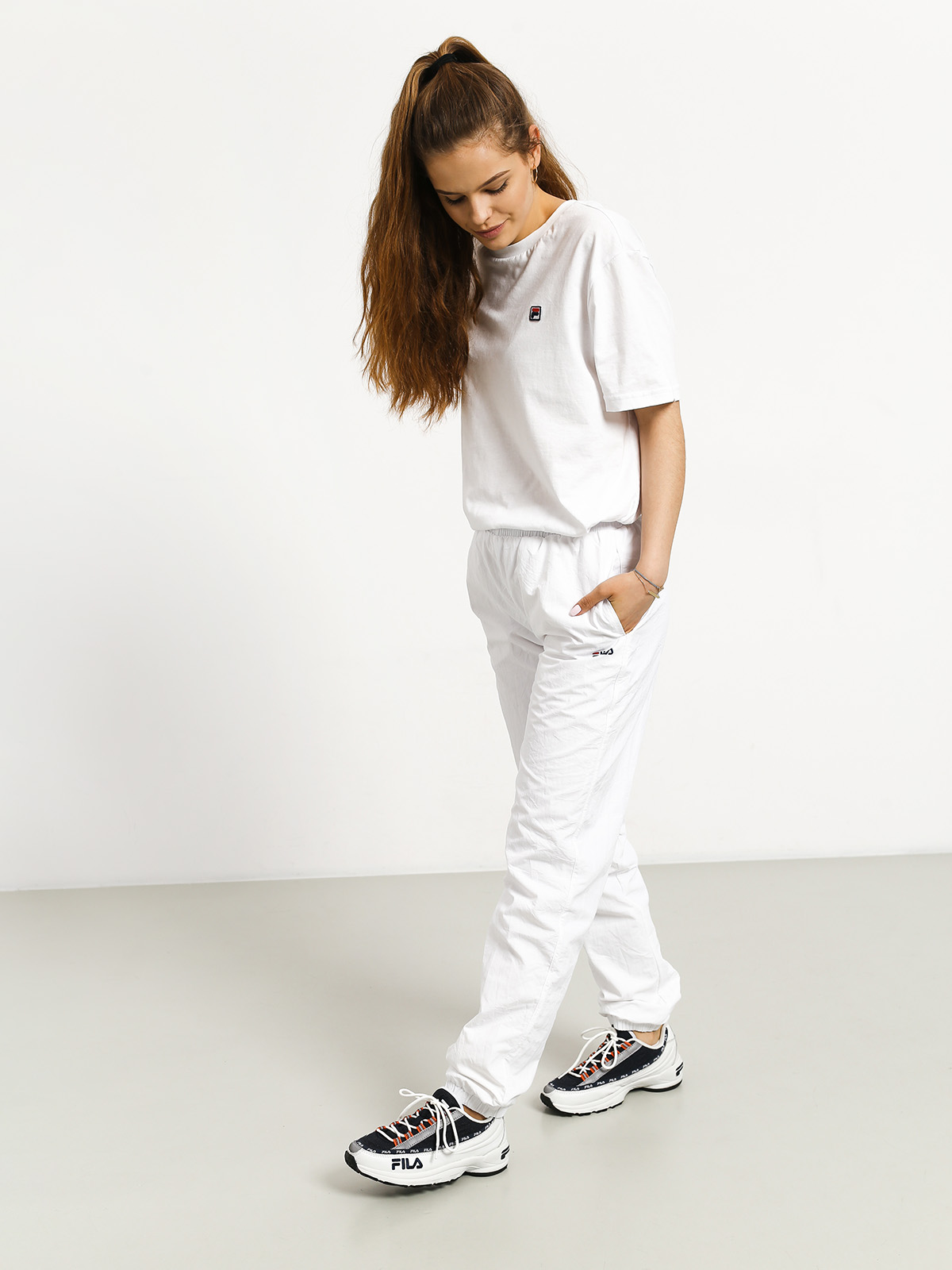 Pantaloni Fila Alma Wmn (bright white)