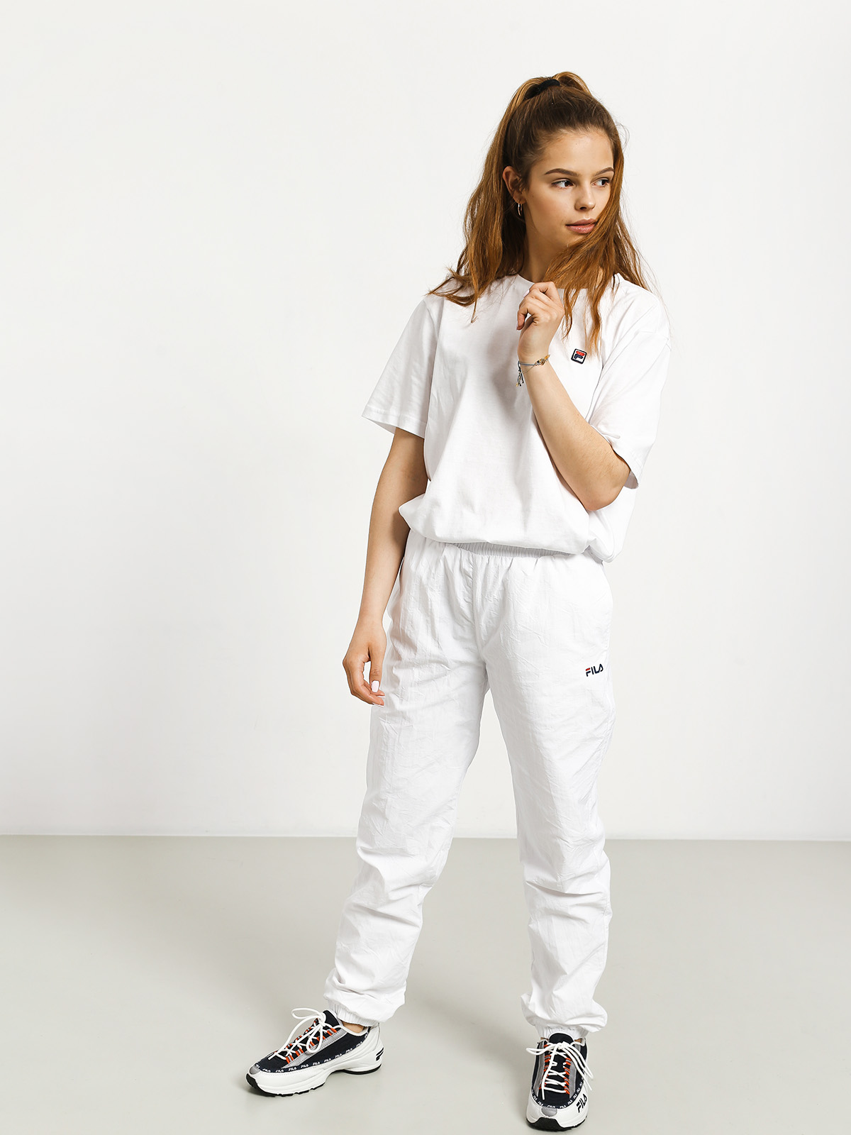 Pantaloni Fila Alma Wmn (bright white)