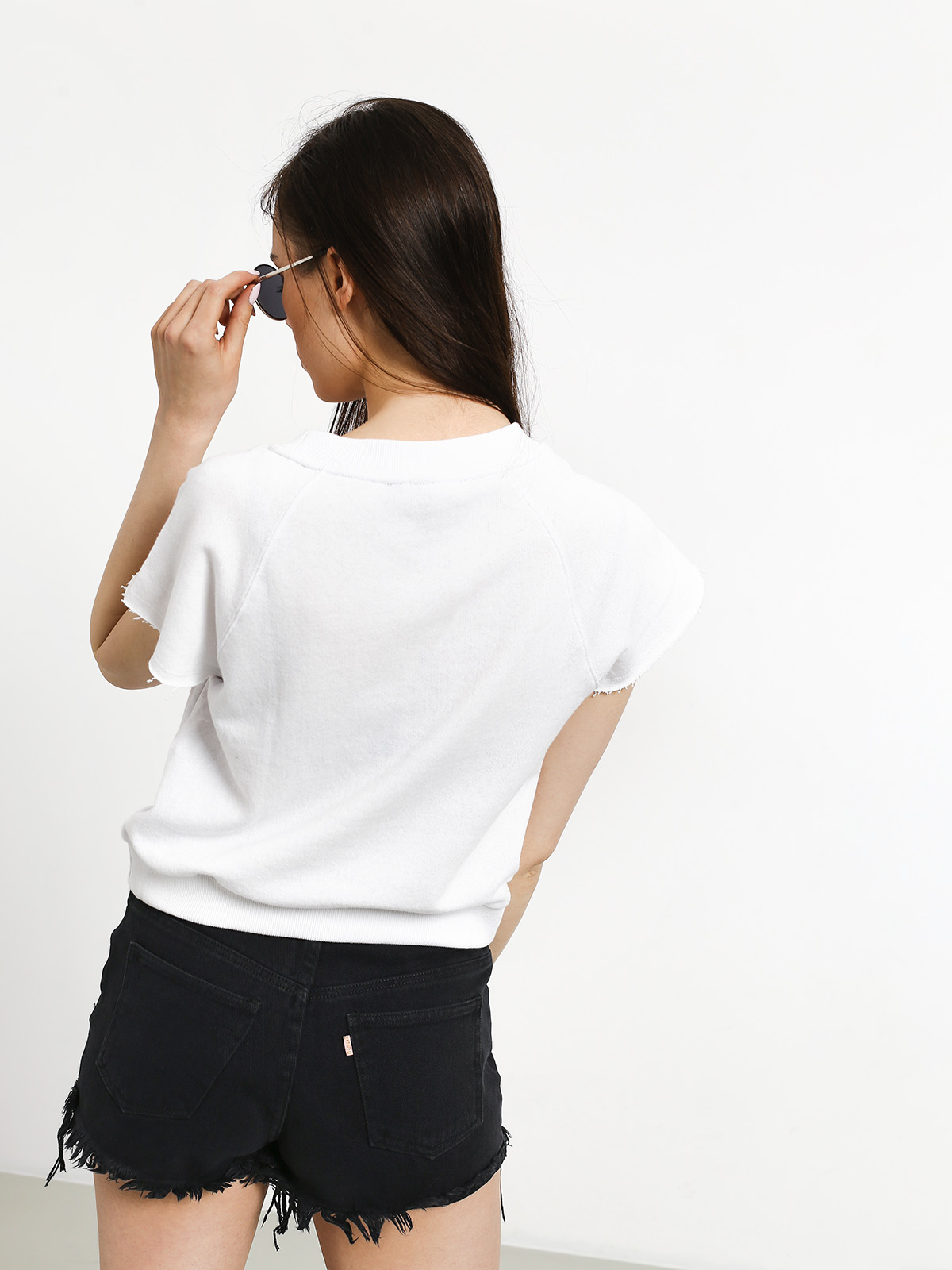 Hanorac Volcom Drama Shift Crew Wmn (wht)