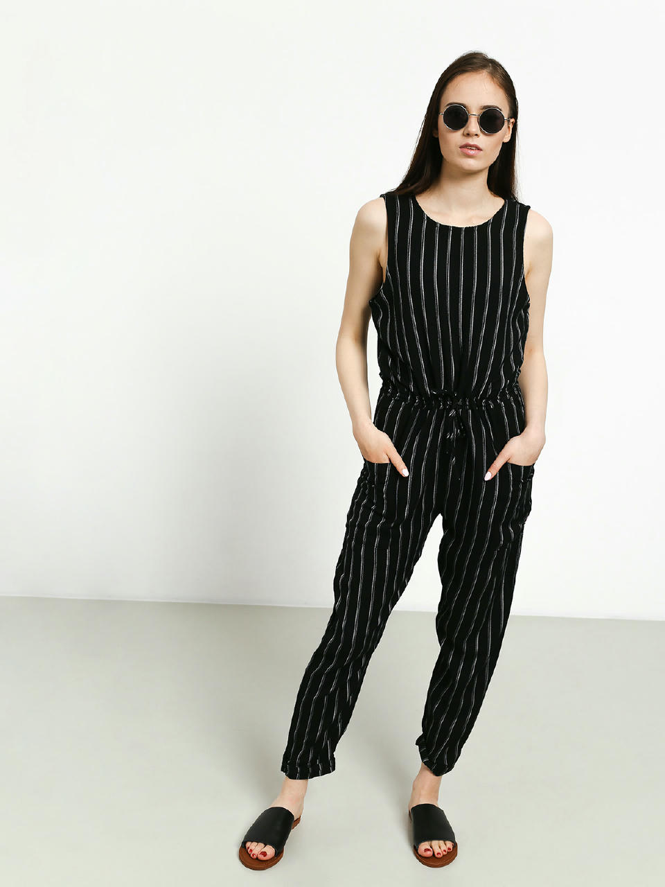 Pentru femei Costum schi RVCA Pop Out (black stripe)