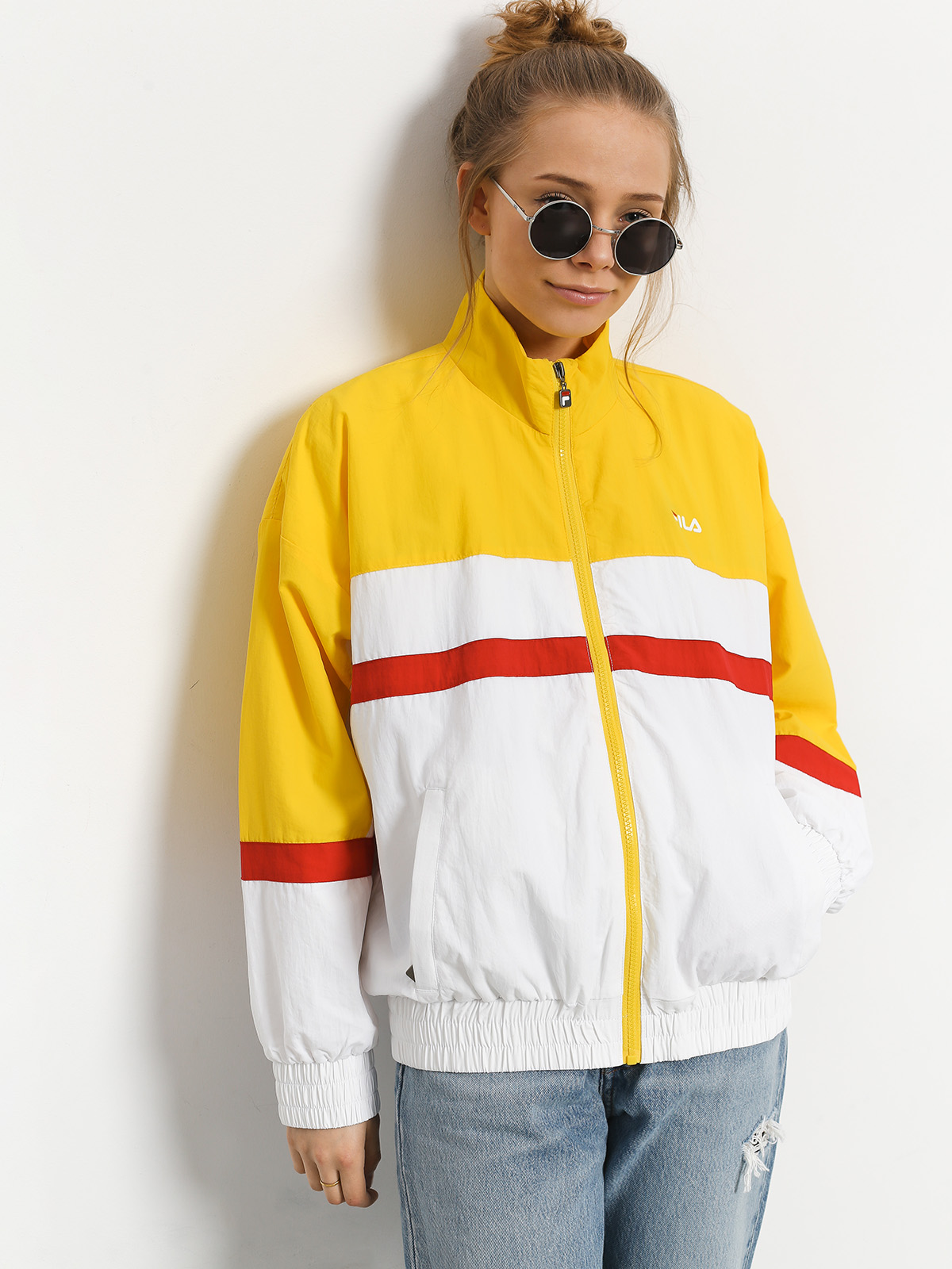 Geacă Fila Kaya Wmn (empire yellow/bright white/black)