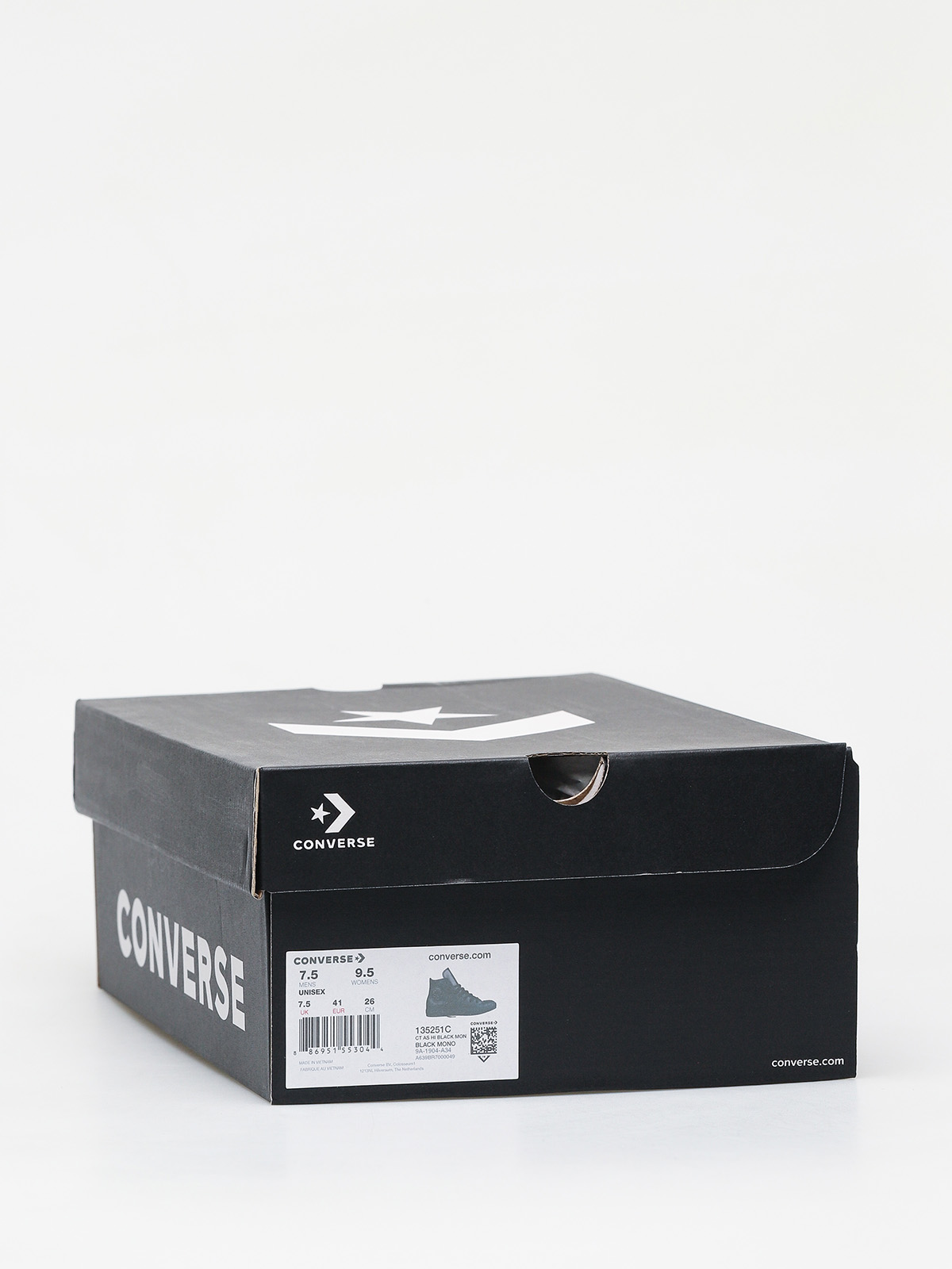 Teniși Converse Chuck Taylor All Star Hi (black monochro)