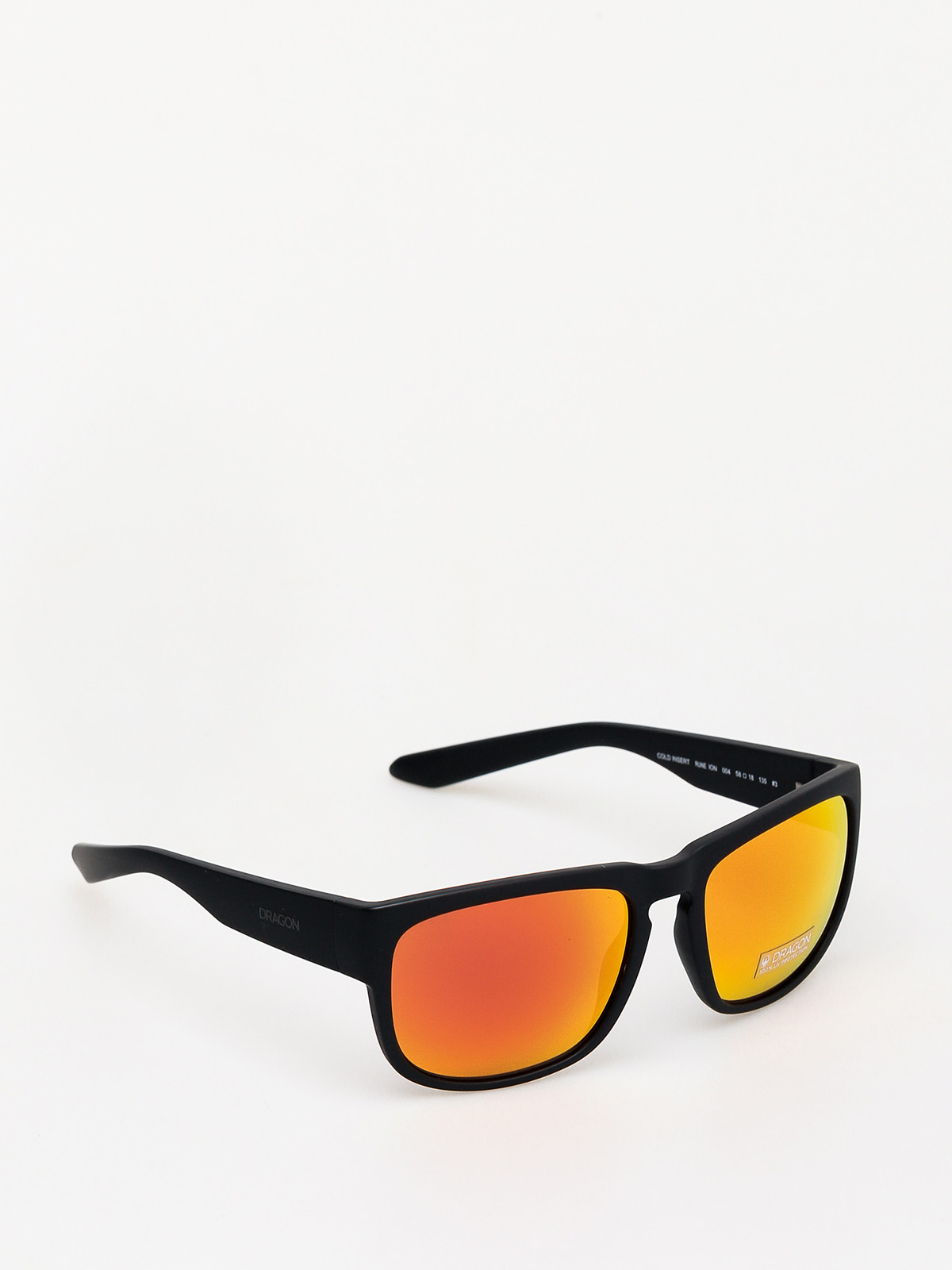 Ochelari de soare Dragon Rune (matte black/orange ion)