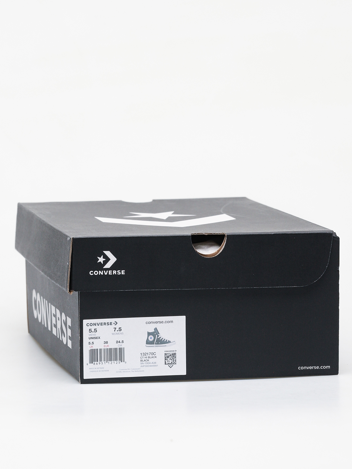 Teniși Converse Chuck Taylor All Star Hi Leather (blk)