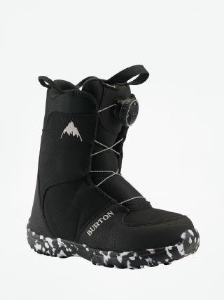 Încălțăminte pentru snowboard Burton Grom Boa (black)