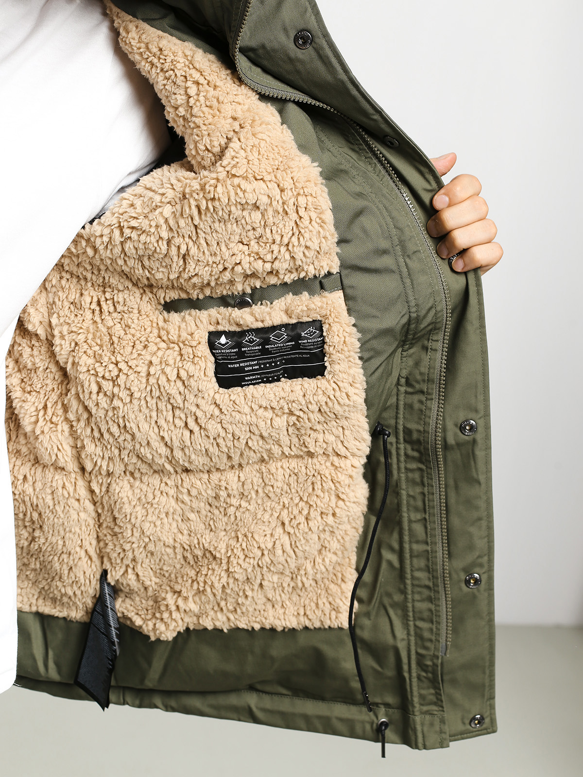 Geacă Volcom Lidward 5K (army green combo)