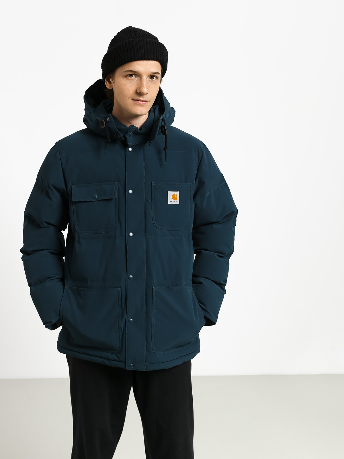 Geacă Carhartt WIP Alpine Coat (duck blue/black)