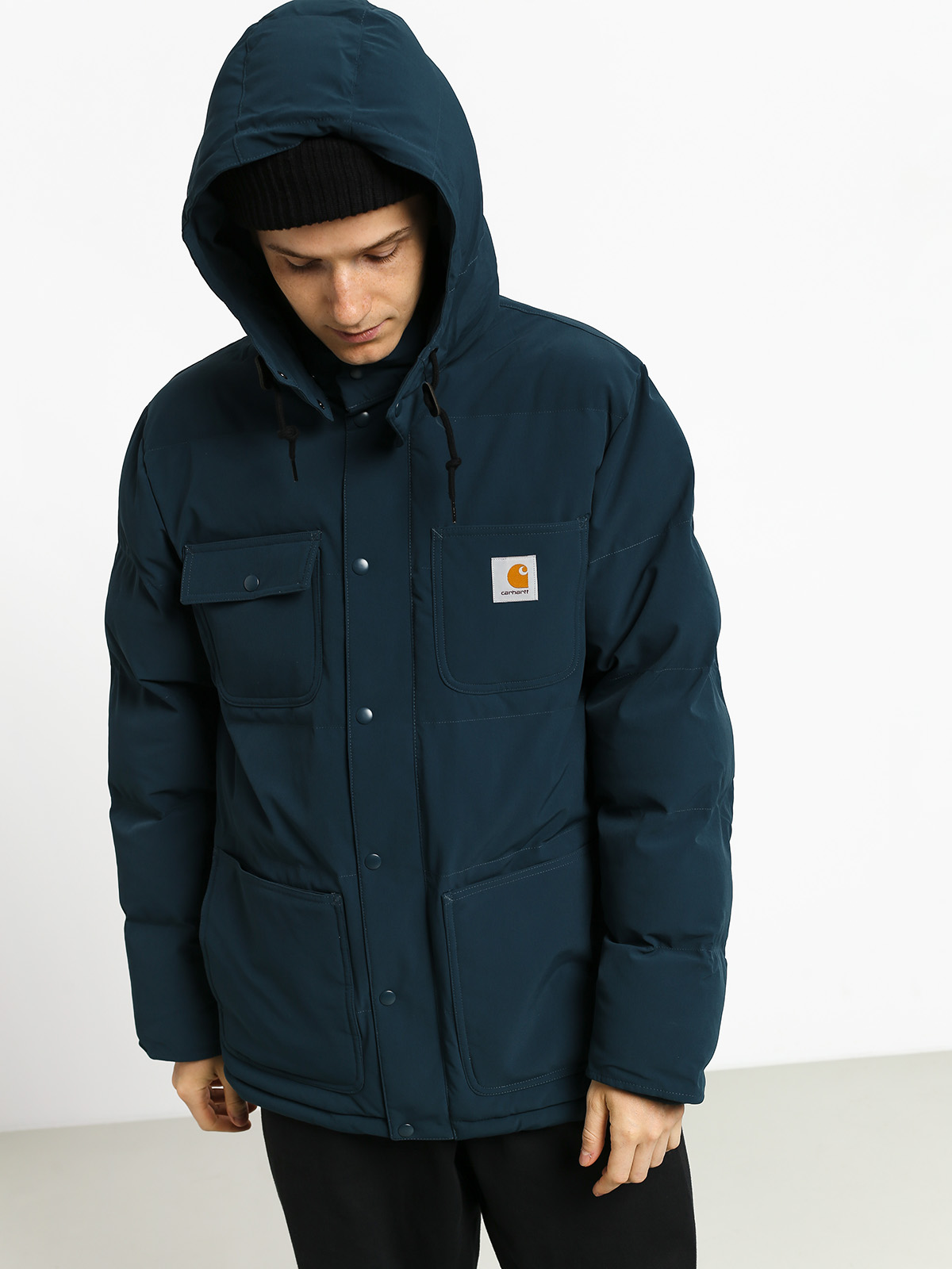 Geacă Carhartt WIP Alpine Coat (duck blue/black)