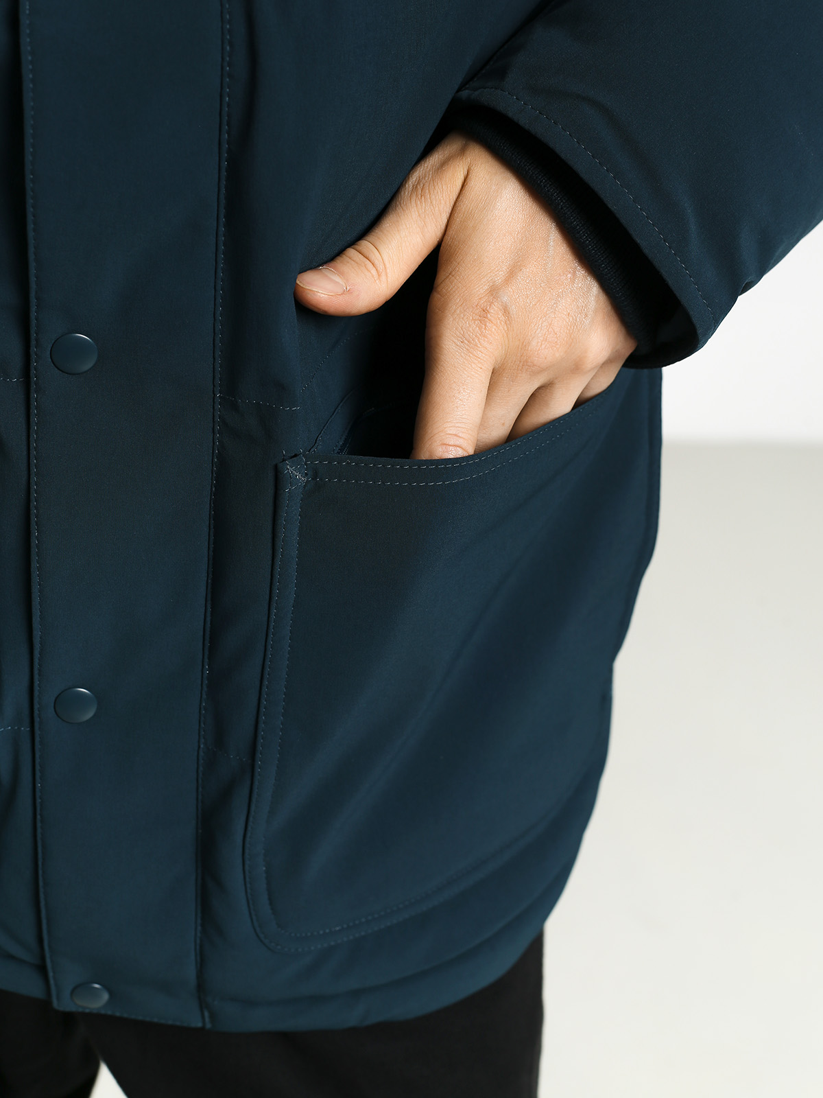 Geacă Carhartt WIP Alpine Coat (duck blue/black)