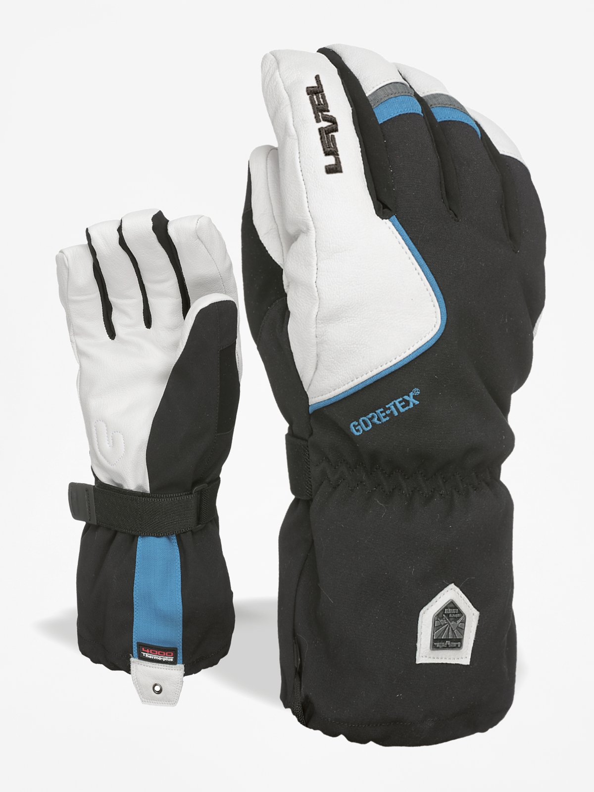 Mănuși Level Heli Gore Tex (black white)