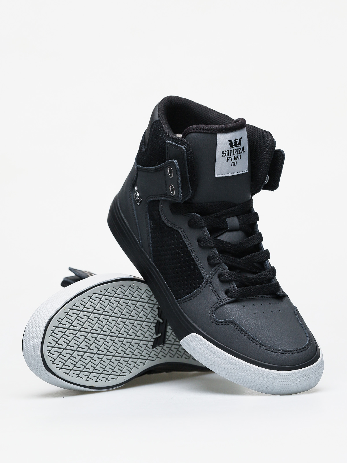 Pantofi Supra Vaider (black lt grey/black)