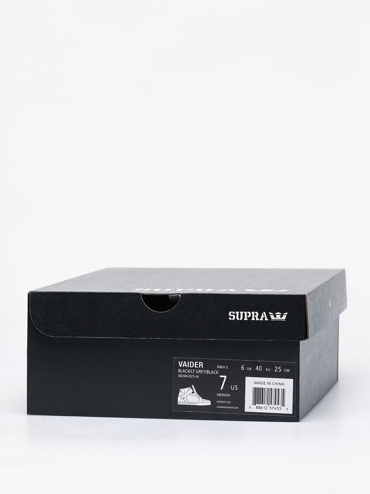 Pantofi Supra Vaider (black lt grey/black)