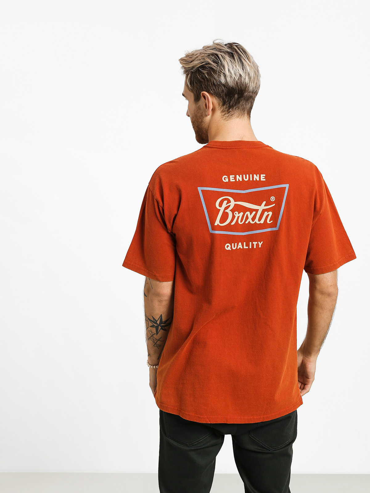 Tricou Brixton Stith Stnd (picante)