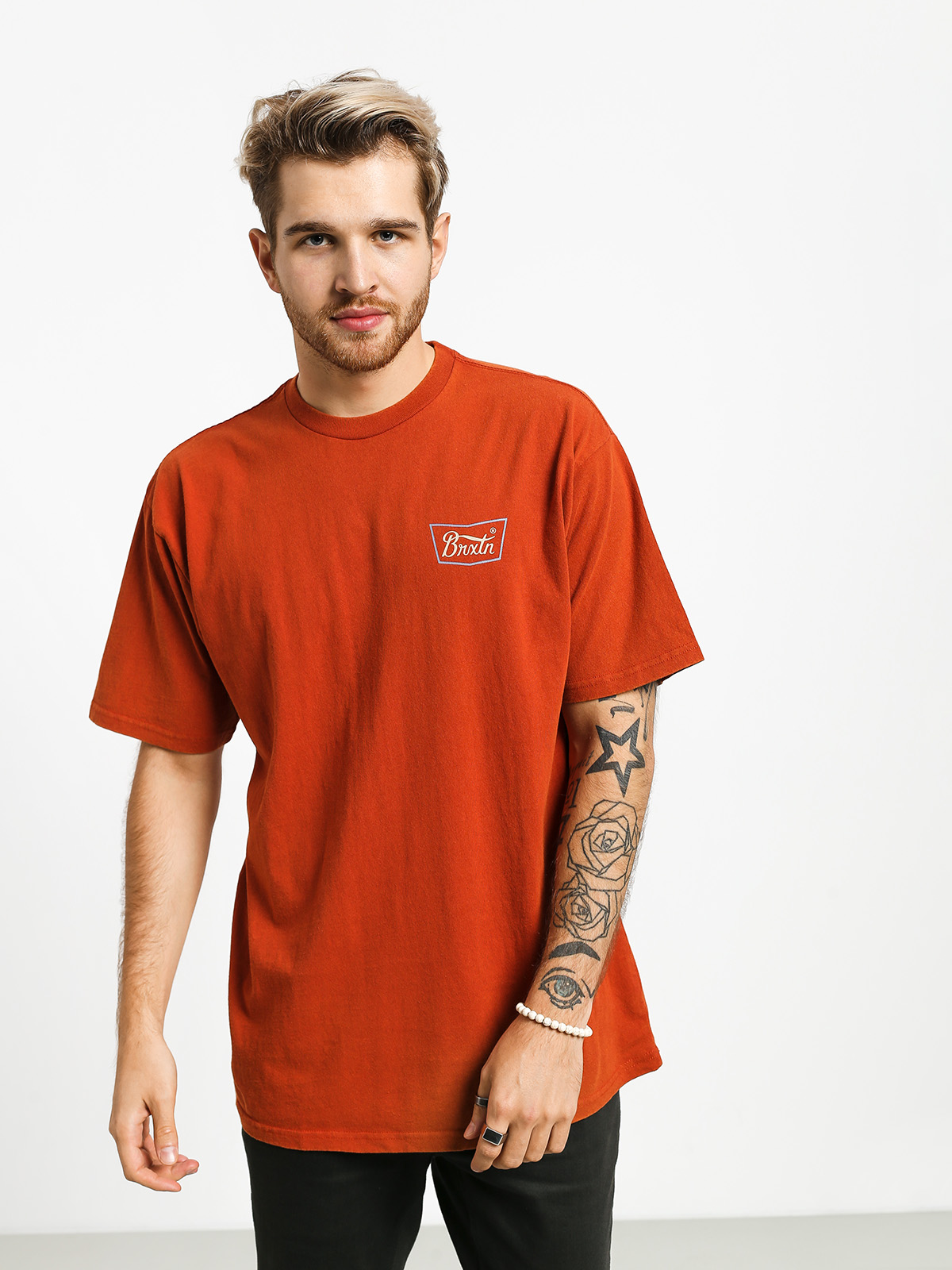 Tricou Brixton Stith Stnd (picante)