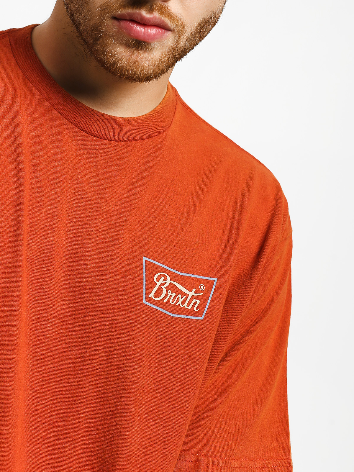 Tricou Brixton Stith Stnd (picante)