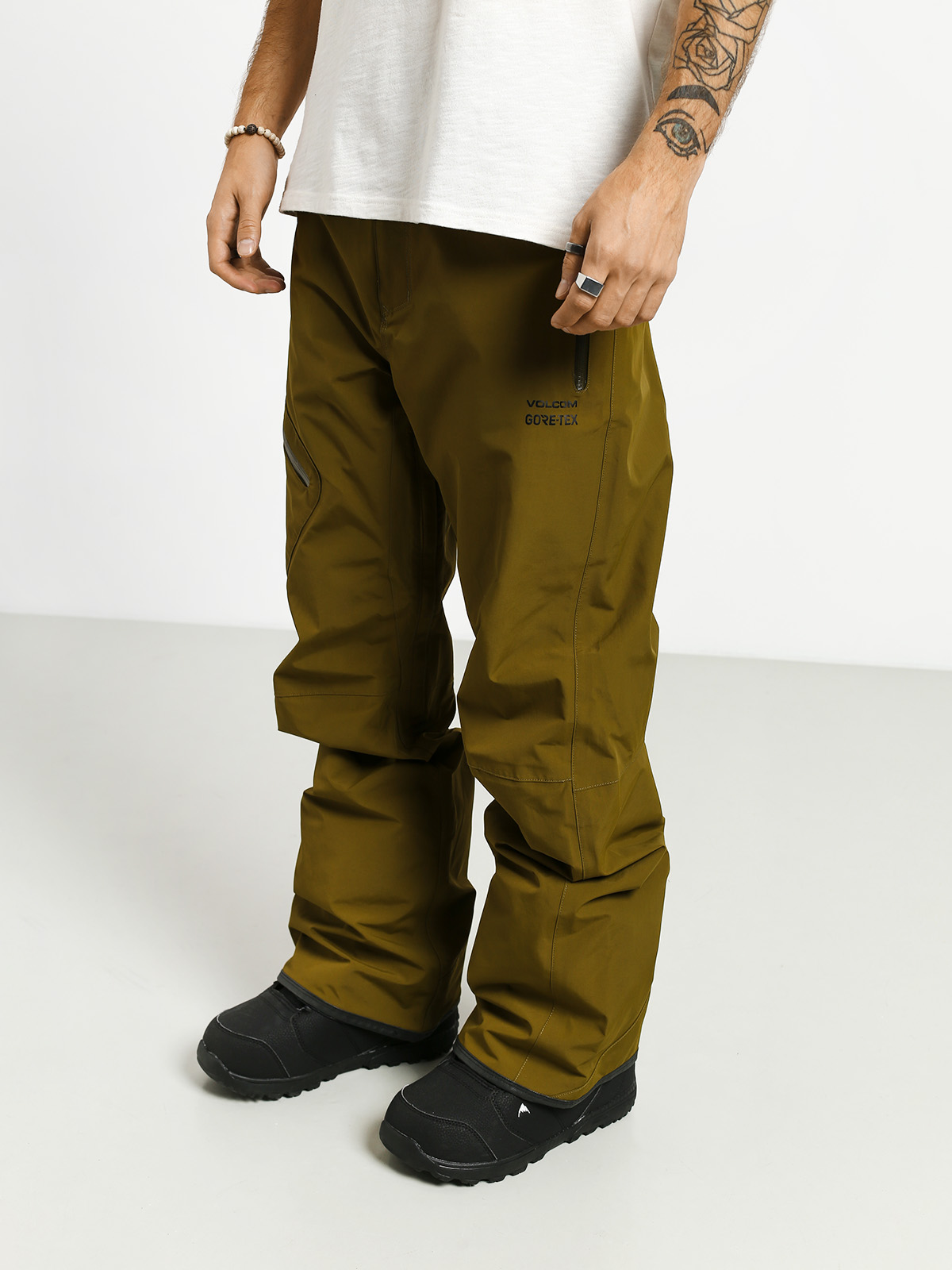 Pentru bărbați Pantaloni pentru snowboard Volcom L Gore Tex (mos)