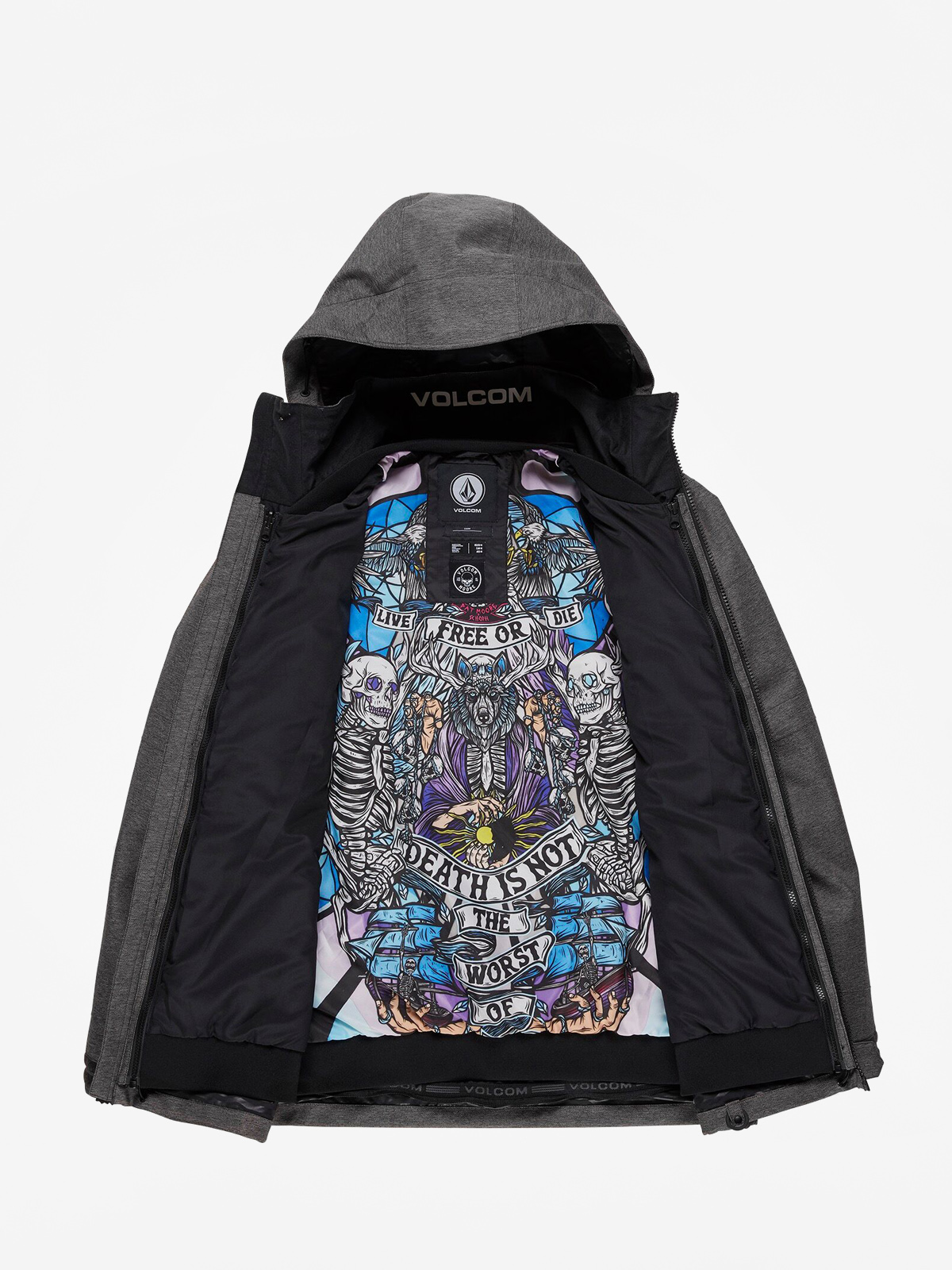Pentru bărbați Geacă de snowboard Volcom Pat Moore 3 In 1 (blk)
