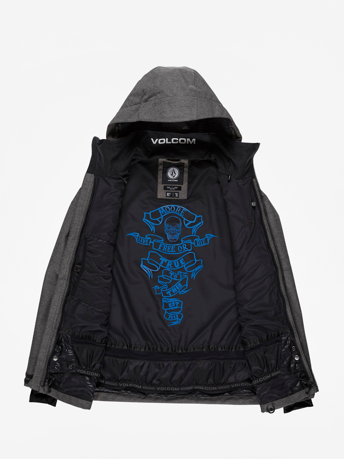 Pentru bărbați Geacă de snowboard Volcom Pat Moore 3 In 1 (blk)