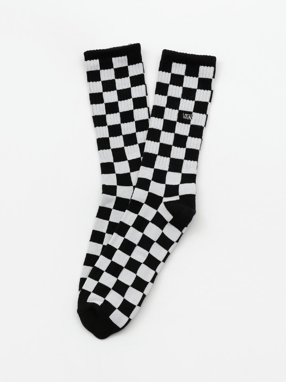 Șosete Vans Checkerboard Crew (black/white check)