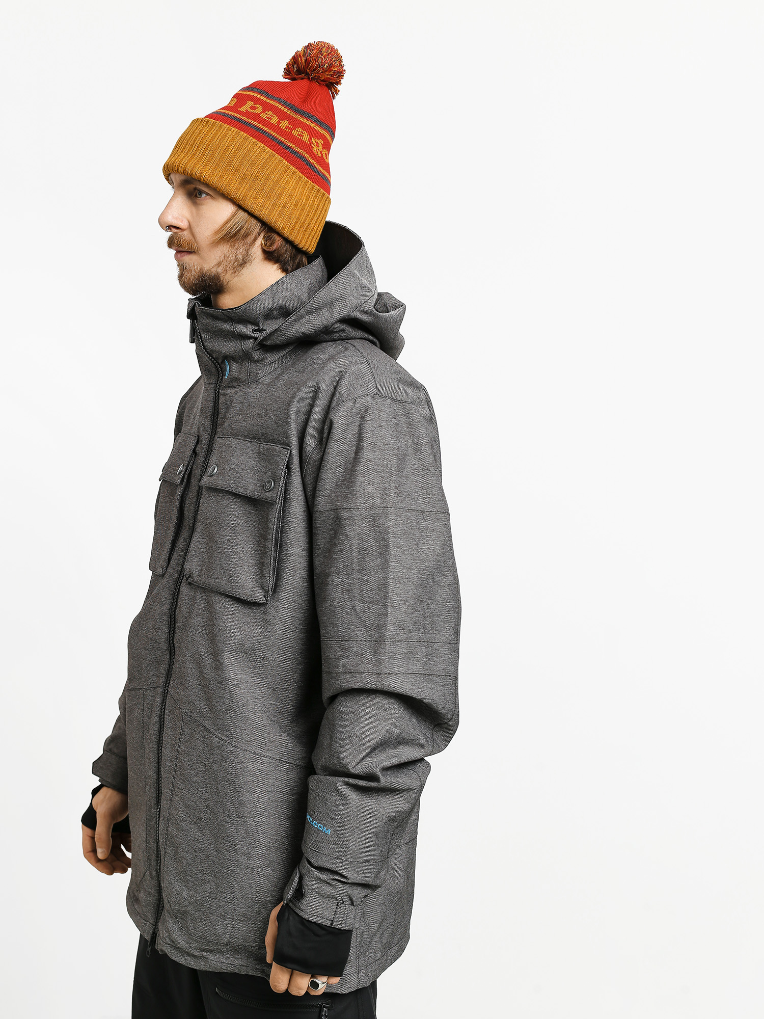 Pentru bărbați Geacă de snowboard Volcom Pat Moore 3 In 1 (blk)