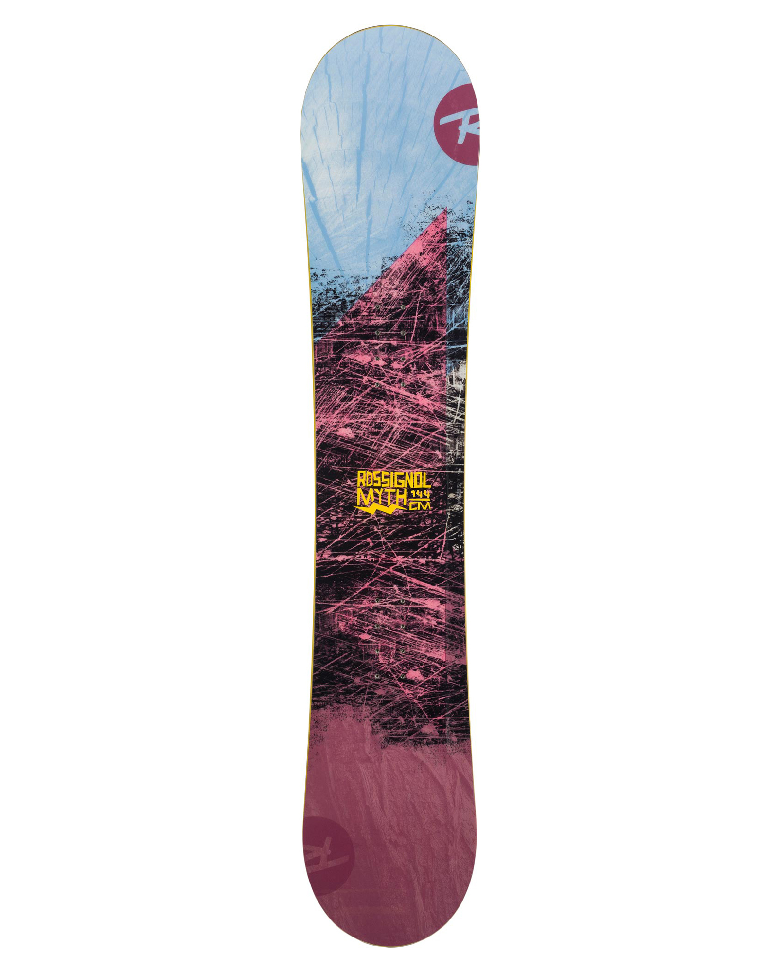 Pentru femei Rossignol Snowboard Myth (yellow/maroon/blue)