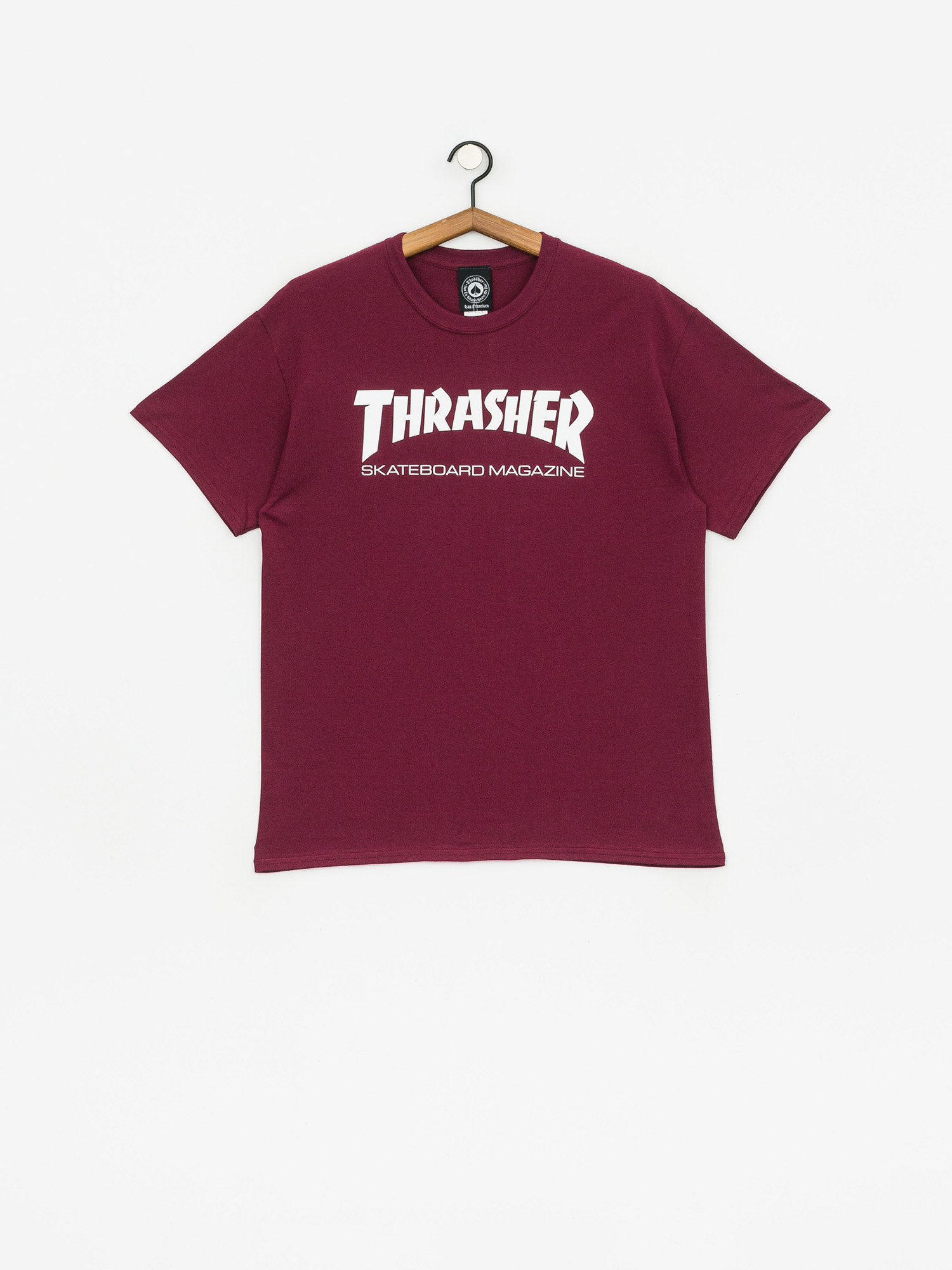 Tricou Thrasher Skate Mag (maroon)