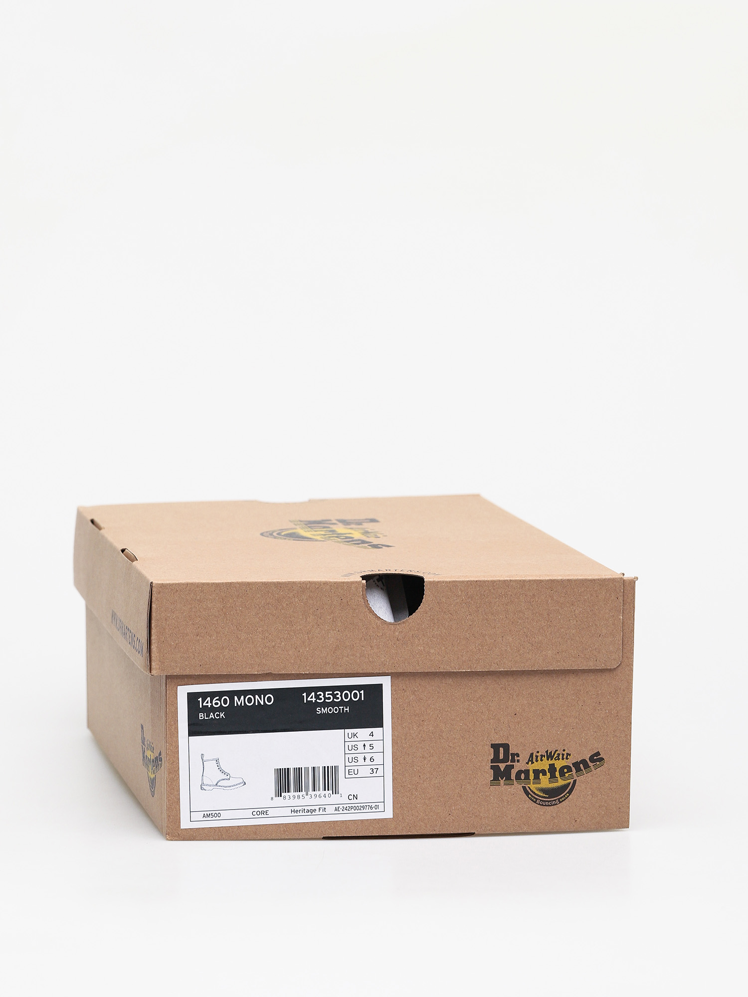 Pantofi Dr. Martens 1460 Mono (black smooth)