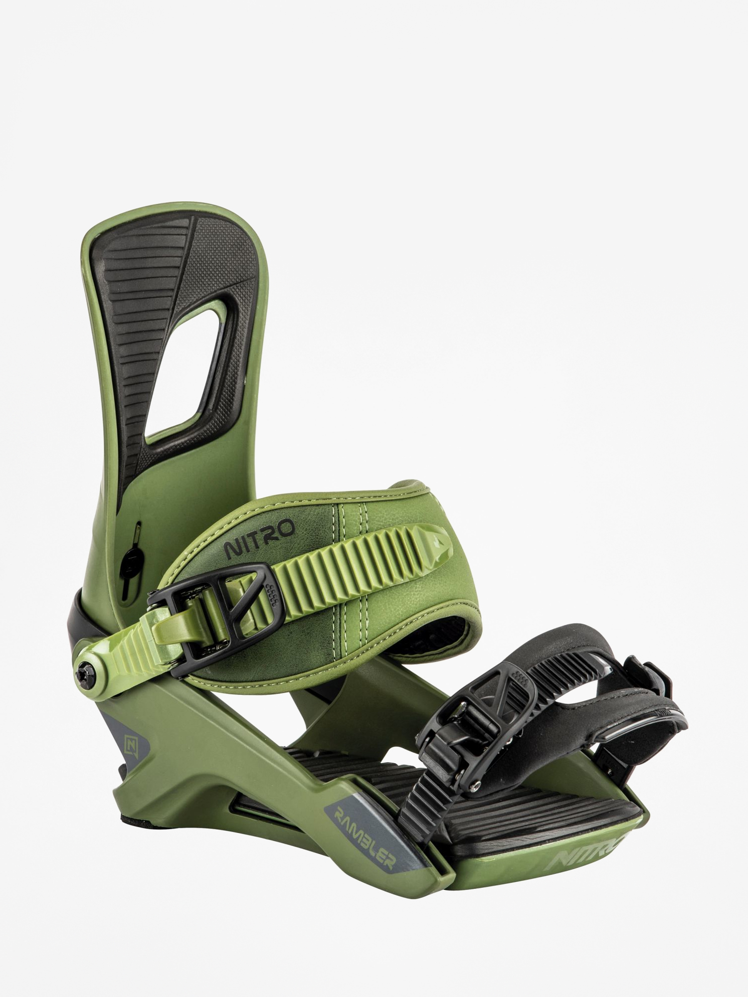 Pentru bărbați Legături pentru snowboard Nitro Rambler (olive)