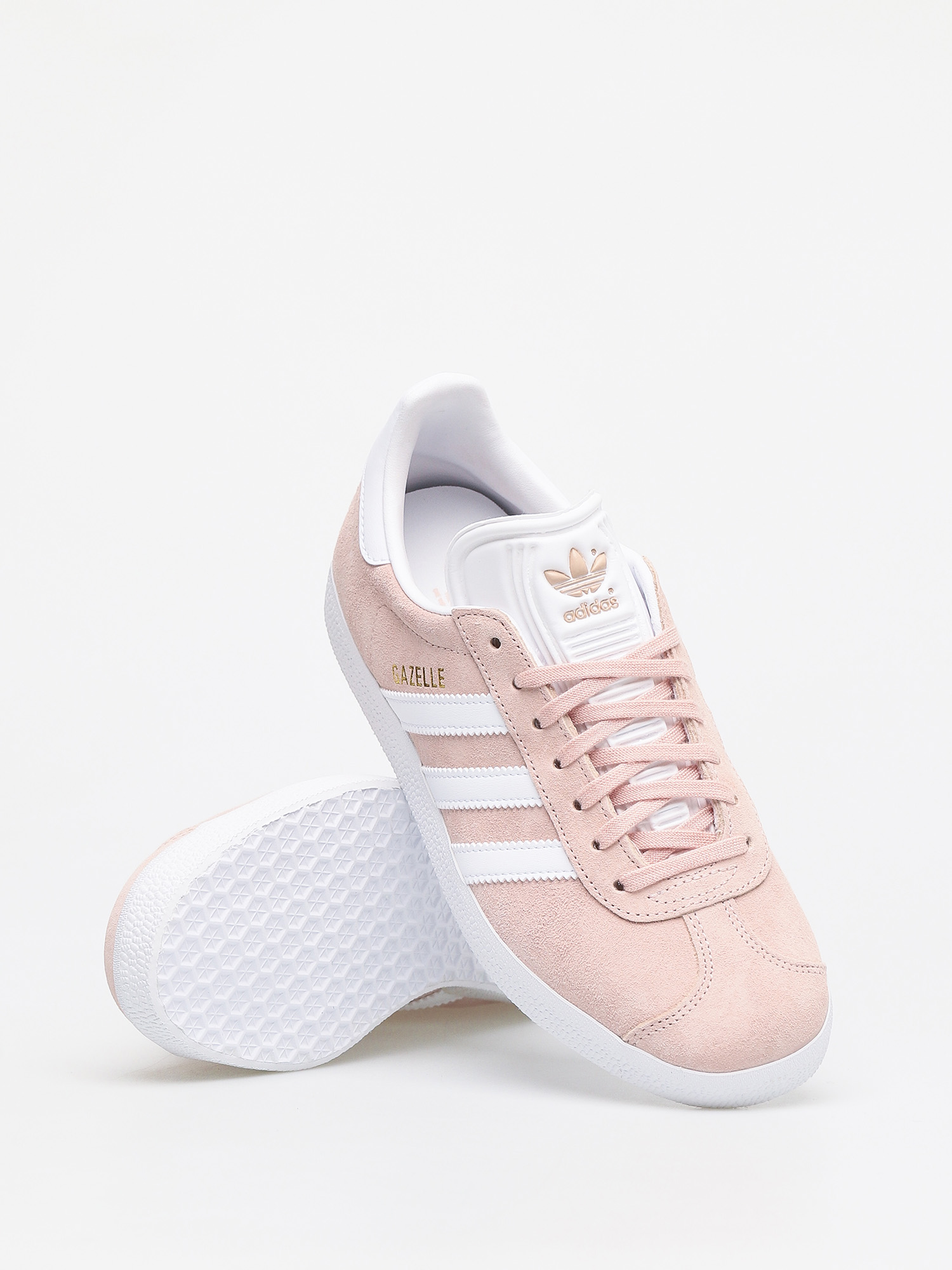 Pantofi adidas Gazelle (vapour pink/white/gold met)