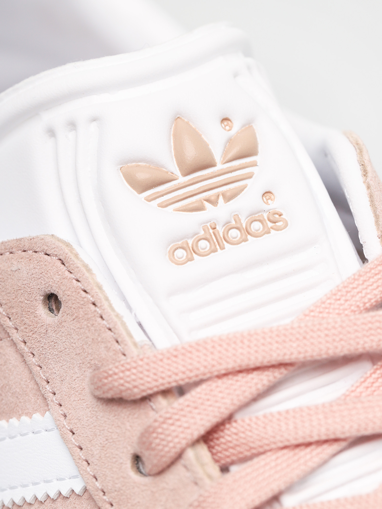 Pantofi adidas Gazelle (vapour pink/white/gold met)