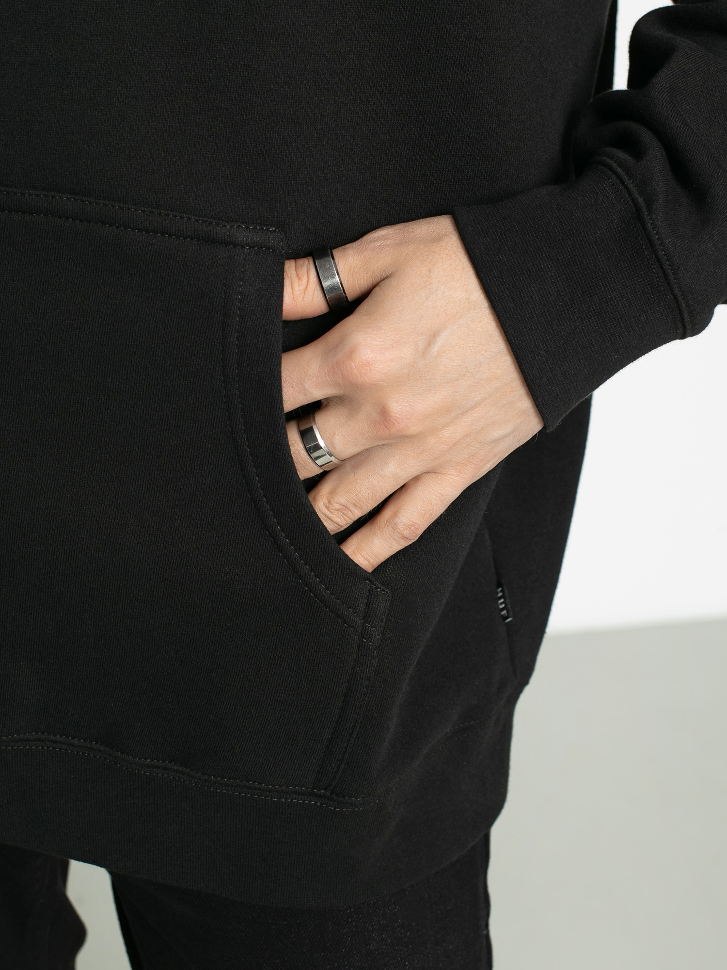 Hanorac cu glugă HUF Pulp Fiction Burger HD (black)