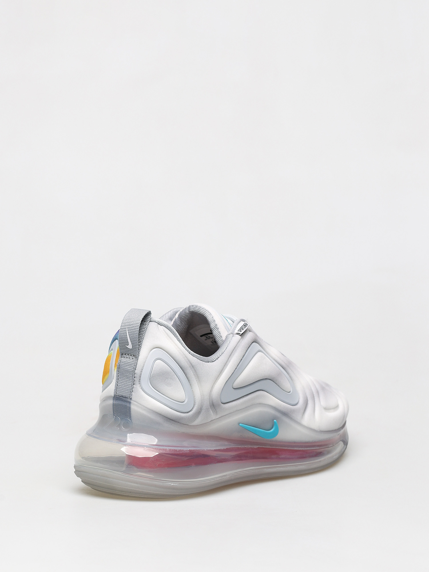 Pantofi Nike Air Max 720 (wolf grey/teal nebula red orbit white)