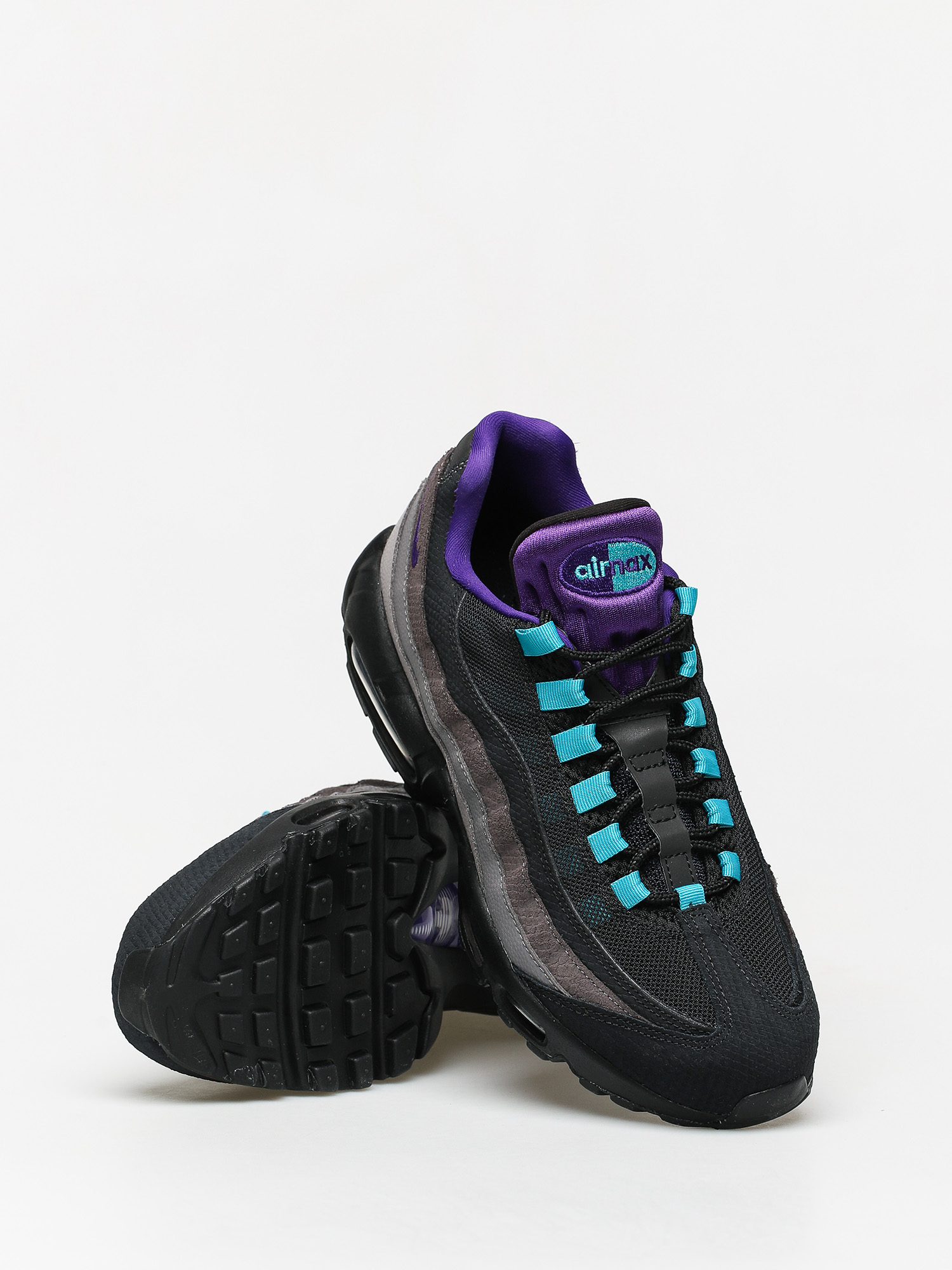 Pantofi Nike Air Max 95 Lv8 (black/court purple teal nebula)