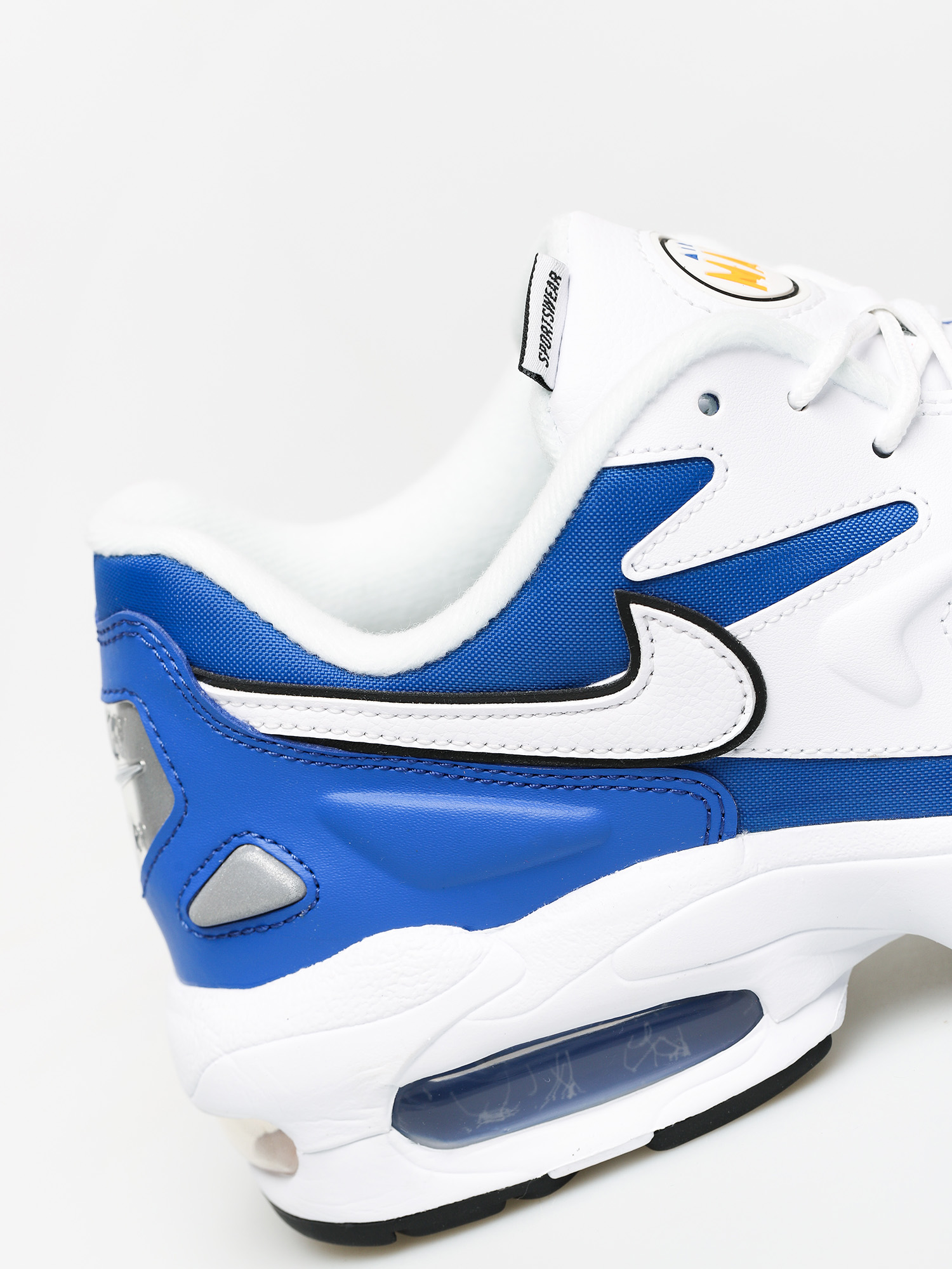 Pantofi Nike Air Max2 Light Prm (white/white university gold game royal)