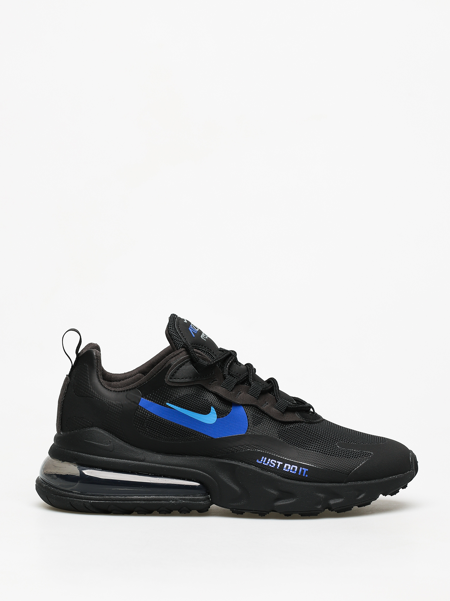 Pantofi Nike Air Max 270 React (black/blue hero hyper royal cool grey)