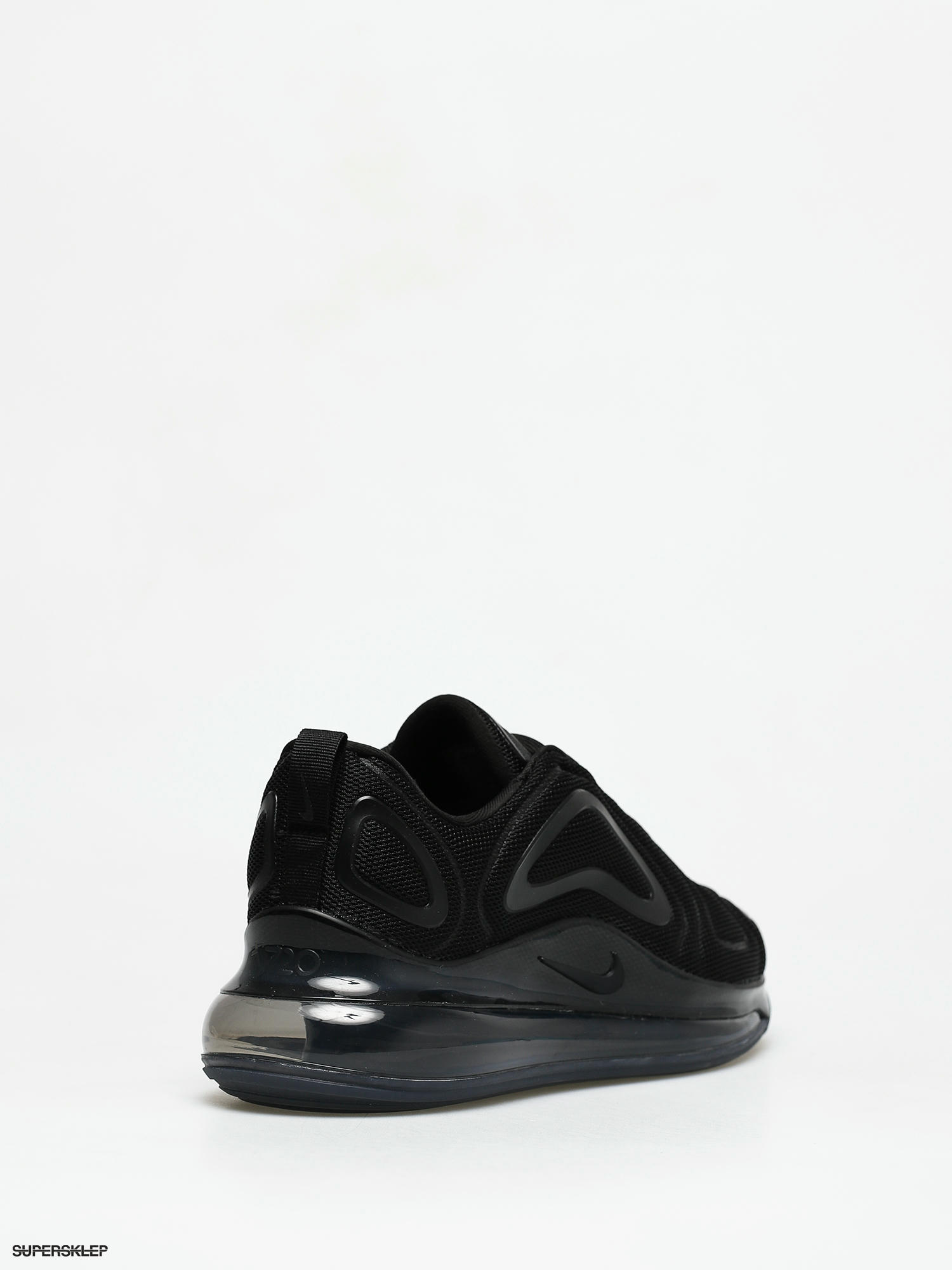 Air max 720 black best sale and blue